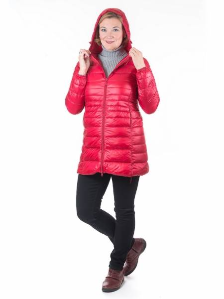 УЛЬТРАЛЁГКАЯ ПУХОВАЯ КУРТКА ДЛИННАЯ  L(42)-7XL(58)