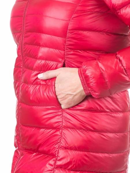 УЛЬТРАЛЁГКАЯ ПУХОВАЯ КУРТКА ДЛИННАЯ  L(42)-7XL(58)