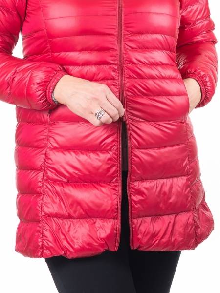 УЛЬТРАЛЁГКАЯ ПУХОВАЯ КУРТКА ДЛИННАЯ  L(42)-7XL(58)