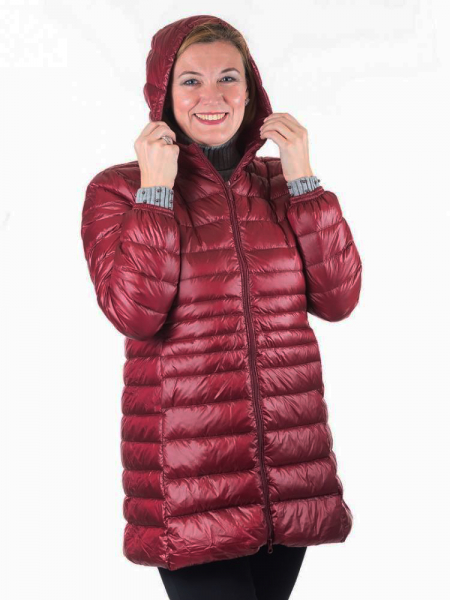 УЛЬТРАЛЁГКАЯ ПУХОВАЯ КУРТКА ДЛИННАЯ  L(42)-7XL(58)