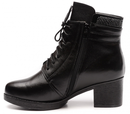 ЖЕНСКИЕ БОТИНКИ НАТУРАЛЬНАЯ КОЖА НАТУРАЛЬНЫЙ МЕХ GUGU ГЕРМАНИЯ