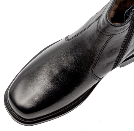 МУЖСКИЕ БОТИНКИ НАТУРАЛЬНАЯ КОЖА / НАТУРАЛЬНЫЙ МЕХ ОТИКО БЕЛАРУСЬ