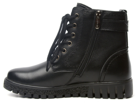 ЖЕНСКИЕ БОТИНКИ НАТУРАЛЬНАЯ КОЖА /ШЕРСТЬ GUGU ГЕРМАНИЯ