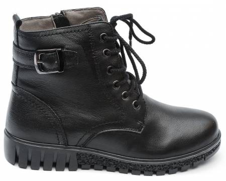 ЖЕНСКИЕ БОТИНКИ НАТУРАЛЬНАЯ КОЖА /ШЕРСТЬ GUGU ГЕРМАНИЯ