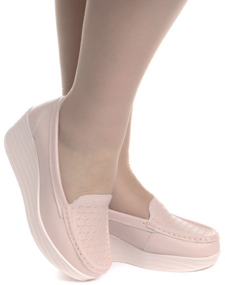 ЖЕНСКИЕ МОКАСИНЫ НАТУРАЛЬНАЯ КОЖА LAPEPITA ИСПАНИЯ