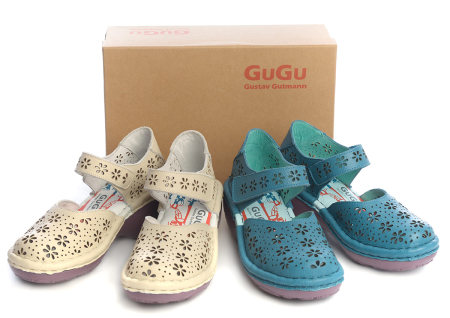 ЖЕНСКИЕ ТУФЛИ НАТУРАЛЬНАЯ КОЖА GUGU ГЕРМАНИЯ