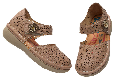 ЖЕНСКИЕ ТУФЛИ  НАТУРАЛЬНАЯ КОЖА GUGU ГЕРМАНИЯ