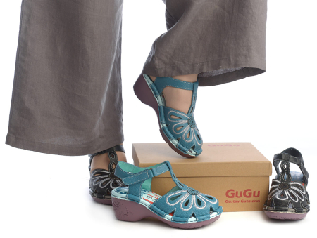 ЖЕНСКИЕ ТУФЛИ НАТУРАЛЬНАЯ КОЖА GUGU ГЕРМАНИЯ