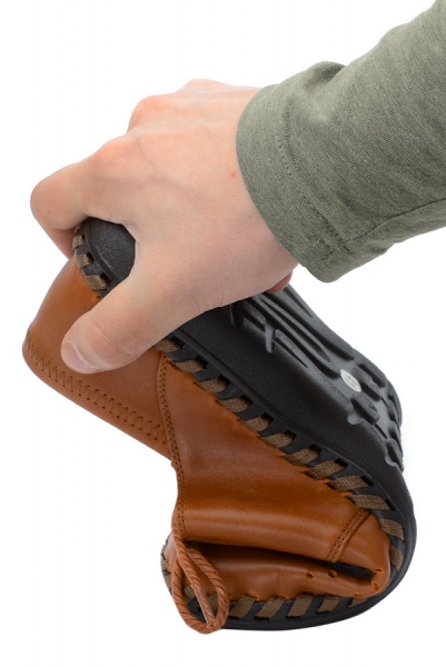 МУЖСКИЕ МОКАСИНЫ С ПЕРФОРАЦИЕЙ НАТУРАЛЬНАЯ КОЖА GUGU ГЕРМАНИЯ