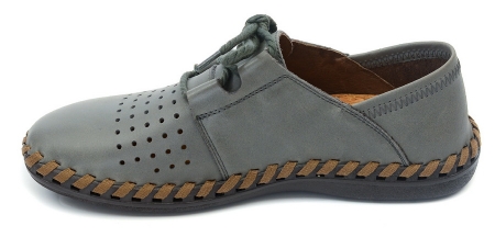 МУЖСКИЕ МОКАСИНЫ С ПЕРФОРАЦИЕЙ НАТУРАЛЬНАЯ КОЖА GUGU ГЕРМАНИЯ