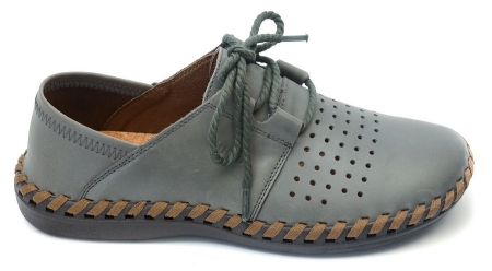 МУЖСКИЕ МОКАСИНЫ С ПЕРФОРАЦИЕЙ НАТУРАЛЬНАЯ КОЖА GUGU ГЕРМАНИЯ