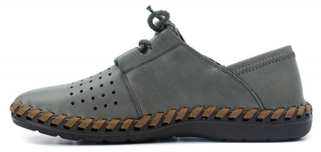 МУЖСКИЕ МОКАСИНЫ С ПЕРФОРАЦИЕЙ НАТУРАЛЬНАЯ КОЖА GUGU ГЕРМАНИЯ