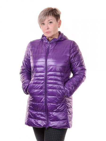 УЛЬТРАЛЁГКАЯ ПУХОВАЯ КУРТКА ДЛИННАЯ  L(42)-7XL(58)