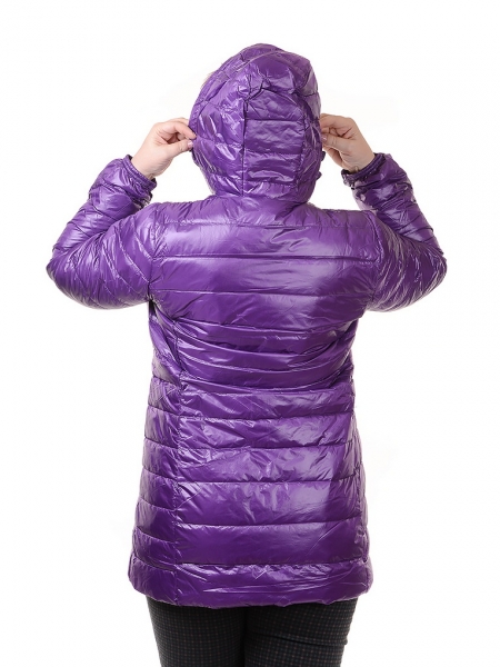 УЛЬТРАЛЁГКАЯ ПУХОВАЯ КУРТКА ДЛИННАЯ  L(42)-7XL(58)