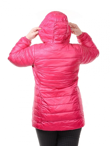 УЛЬТРАЛЁГКАЯ ПУХОВАЯ КУРТКА ДЛИННАЯ  L(42)-7XL(58)