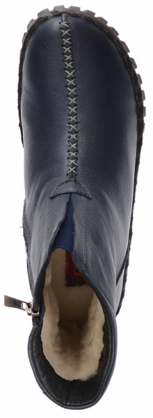 ЖЕНСКИЕ БОТИНКИ НАТУРАЛЬНАЯ КОЖА НАТУРАЛЬНЫЙ МЕХ GUGU ГЕРМАНИЯ