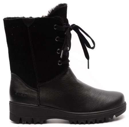 ЖЕНСКИЕ САПОГИ НАТУРАЛЬНАЯ КОЖА+ЗАМША/ШЕРСТЬ GUGU ГЕРМАНИЯ