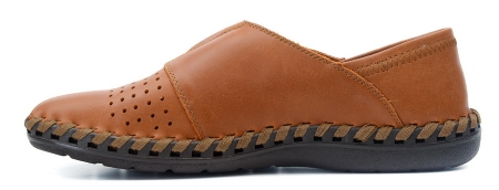 МУЖСКИЕ МОКАСИНЫ С ПЕРФОРАЦИЕЙ НАТУРАЛЬНАЯ КОЖА GUGU ГЕРМАНИЯ