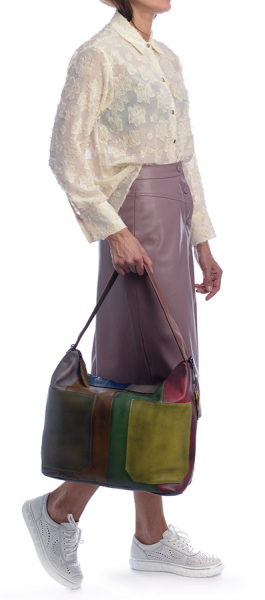 ЖЕНСКАЯ СУМКА НАТУРАЛЬНАЯ КОЖА  KIKILOK КОРЕЯ