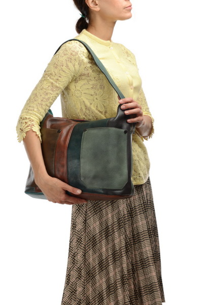 ЖЕНСКАЯ СУМКА НАТУРАЛЬНАЯ КОЖА  KIKILOK КОРЕЯ