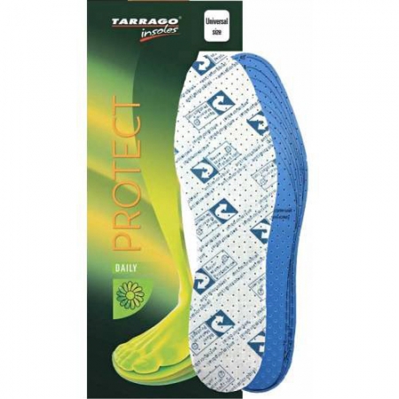 TARRAGO СТЕЛЬКИ PROTECT ЛАТЕКСНЫЕ АНТИБАКТЕРИАЛЬНЫЕ БЕЗРАЗМЕРНЫЕ