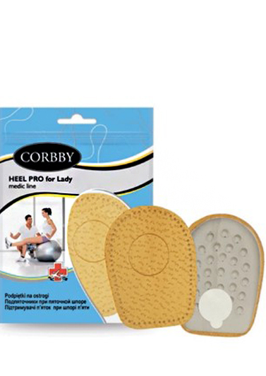 CORBBY HEEL PRO ПОДПЯТОЧНИК ПРИ ПЯТОЧНОЙ ШПОРЕ ДЛЯ ЖЕНЩИН