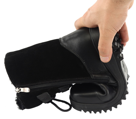 ЖЕНСКИЕ САПОГИ НАТУРАЛЬНАЯ КОЖА+ЗАМША/ НАТУРАЛЬНЫЙ МЕХ GUGU ГЕРМАНИЯ