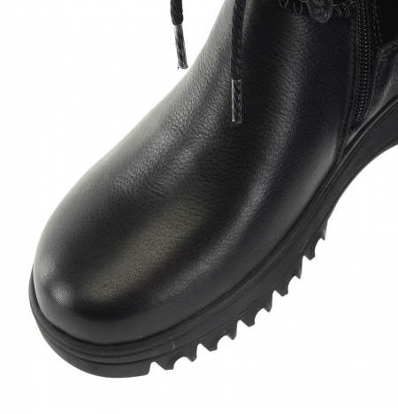 ЖЕНСКИЕ САПОГИ НАТУРАЛЬНАЯ КОЖА+ЗАМША/ НАТУРАЛЬНЫЙ МЕХ GUGU ГЕРМАНИЯ