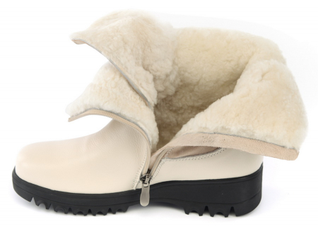 ЖЕНСКИЕ САПОГИ НАТУРАЛЬНАЯ КОЖА+ЗАМША/ НАТУРАЛЬНЫЙ МЕХ GUGU ГЕРМАНИЯ