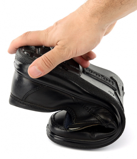 МУЖСКИЕ ПОЛУБОТИНКИ ГИГАНТ  НАТУРАЛЬНАЯ КОЖА РОСВЕСТ РОССИЯ