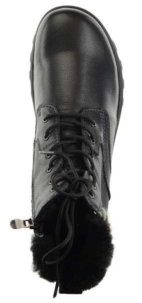 ЖЕНСКИЕ БОТИНКИ НАТУРАЛЬНАЯ КОЖА/ НАТУРАЛЬНЫЙ МЕХ GUGU ГЕРМАНИЯ