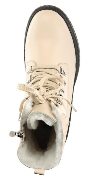 ЖЕНСКИЕ БОТИНКИ НАТУРАЛЬНАЯ КОЖА+ДУБЛЕНКА/ НАТУРАЛЬНЫЙ МЕХ GUGU ГЕРМАНИЯ