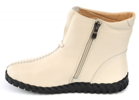 ЖЕНСКИЕ БОТИНКИ НАТУРАЛЬНАЯ КОЖА НАТУРАЛЬНЫЙ МЕХ GUGU ГЕРМАНИЯ