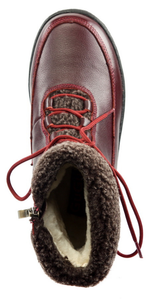 ЖЕНСКИЕ БОТИНКИ НАТУРАЛЬНАЯ КОЖА НАТУРАЛЬНЫЙ МЕХ GUGU ГЕРМАНИЯ