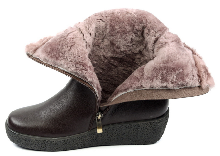 ЖЕНСКИЕ САПОГИ НАТУРАЛЬНАЯ КОЖА НАТУРАЛЬНЫЙ МЕХ GUGU ГЕРМАНИЯ