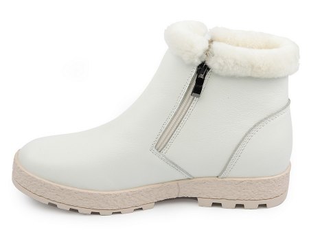 ЖЕНСКИЕ БОТИНКИ НАТУРАЛЬНАЯ КОЖА НАТУРАЛЬНЫЙ МЕХ GUGU ГЕРМАНИЯ