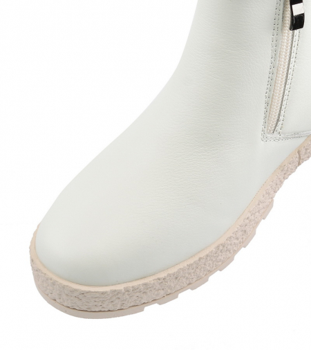 ЖЕНСКИЕ БОТИНКИ НАТУРАЛЬНАЯ КОЖА НАТУРАЛЬНЫЙ МЕХ GUGU ГЕРМАНИЯ