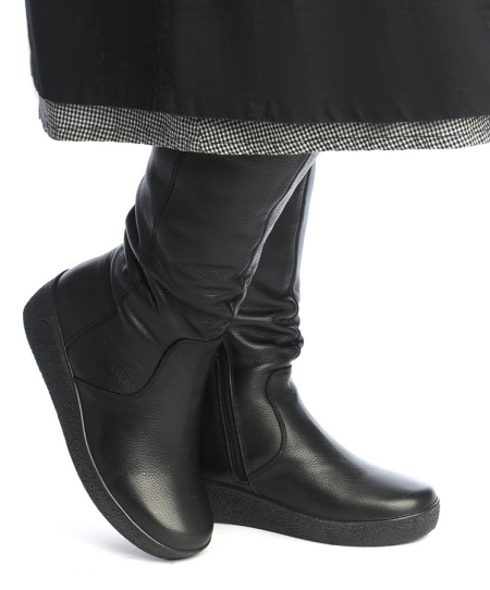 ЖЕНСКИЕ САПОГИ НАТУРАЛЬНАЯ КОЖА НАТУРАЛЬНЫЙ МЕХ GUGU ГЕРМАНИЯ