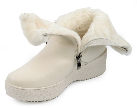 ЖЕНСКИЕ САПОГИ НАТУРАЛЬНАЯ КОЖА НАТУРАЛЬНЫЙ МЕХ GUGU ГЕРМАНИЯ