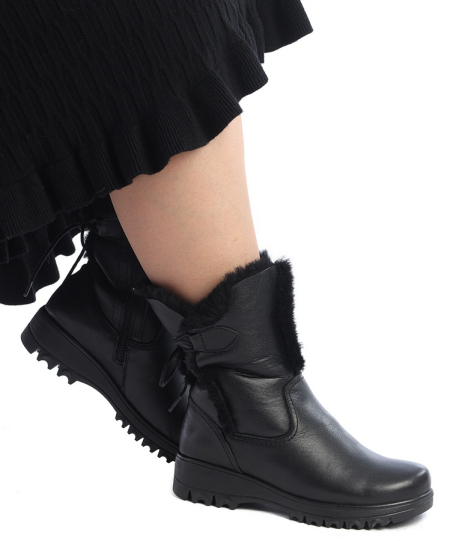 ЖЕНСКИЕ САПОГИ НАТУРАЛЬНАЯ КОЖА+ДУБЛЕНКА НАТУРАЛЬНЫЙ МЕХ GUGU ГЕРМАНИЯ