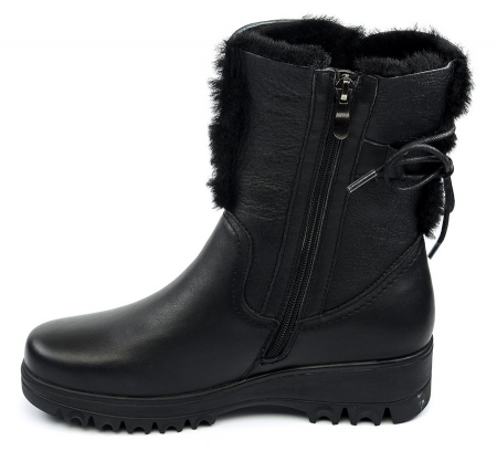 ЖЕНСКИЕ САПОГИ НАТУРАЛЬНАЯ КОЖА+ДУБЛЕНКА НАТУРАЛЬНЫЙ МЕХ GUGU ГЕРМАНИЯ