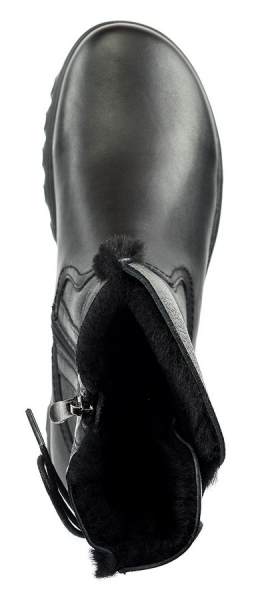 ЖЕНСКИЕ САПОГИ НАТУРАЛЬНАЯ КОЖА+ДУБЛЕНКА НАТУРАЛЬНЫЙ МЕХ GUGU ГЕРМАНИЯ