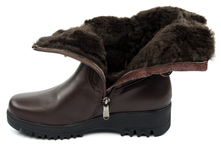 ЖЕНСКИЕ САПОГИ НАТУРАЛЬНАЯ КОЖА+ДУБЛЕНКА НАТУРАЛЬНЫЙ МЕХ GUGU ГЕРМАНИЯ
