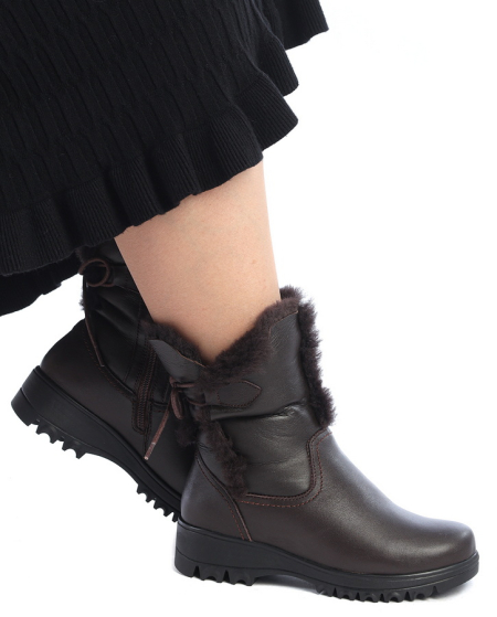ЖЕНСКИЕ САПОГИ НАТУРАЛЬНАЯ КОЖА+ДУБЛЕНКА НАТУРАЛЬНЫЙ МЕХ GUGU ГЕРМАНИЯ