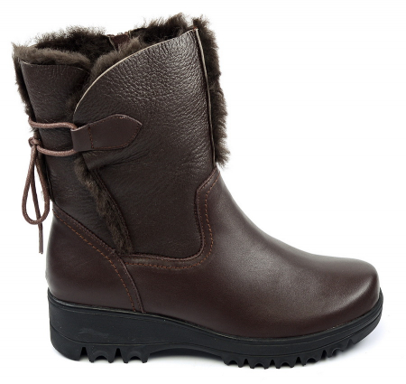 ЖЕНСКИЕ САПОГИ НАТУРАЛЬНАЯ КОЖА+ДУБЛЕНКА НАТУРАЛЬНЫЙ МЕХ GUGU ГЕРМАНИЯ