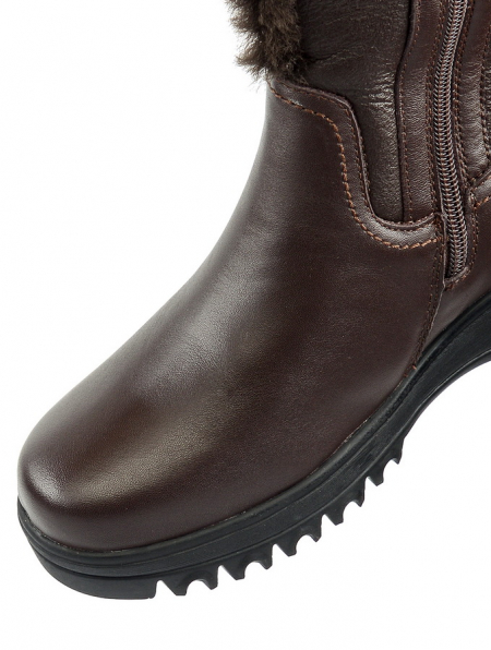 ЖЕНСКИЕ САПОГИ НАТУРАЛЬНАЯ КОЖА+ДУБЛЕНКА НАТУРАЛЬНЫЙ МЕХ GUGU ГЕРМАНИЯ