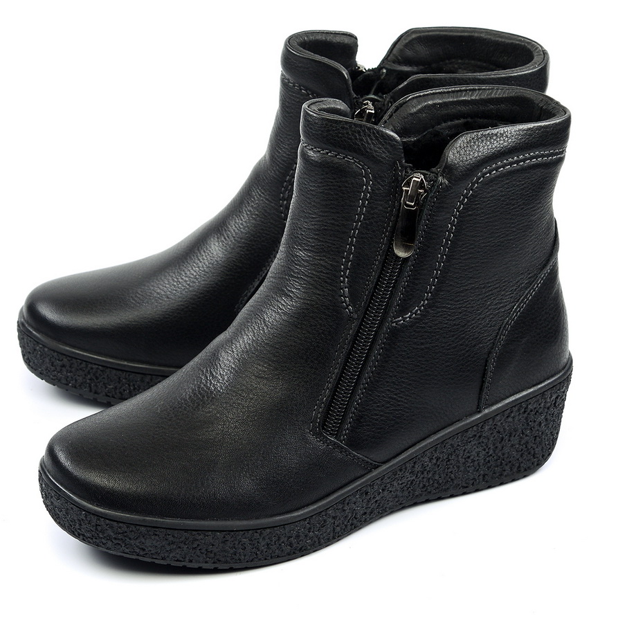 Женские ботинки натуральная кожа натуральный мех Gugu Германия код ...