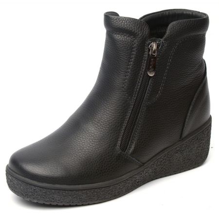 ЖЕНСКИЕ БОТИНКИ НАТУРАЛЬНАЯ КОЖА НАТУРАЛЬНЫЙ МЕХ GUGU ГЕРМАНИЯ