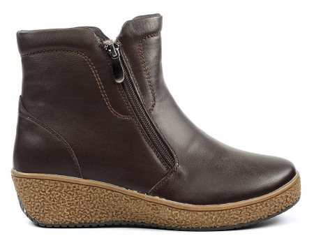 ЖЕНСКИЕ БОТИНКИ НАТУРАЛЬНАЯ КОЖА НАТУРАЛЬНЫЙ МЕХ GUGU ГЕРМАНИЯ