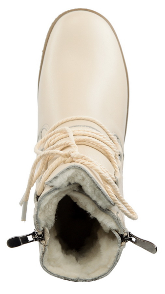 ЖЕНСКИЕ БОТИНКИ НАТУРАЛЬНАЯ КОЖА НАТУРАЛЬНЫЙ МЕХ GUGU ГЕРМАНИЯ